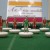Subbuteo Andrew Table Soccer Galatasaray 2014-2015 Champions League kit on classic Hasbro bases